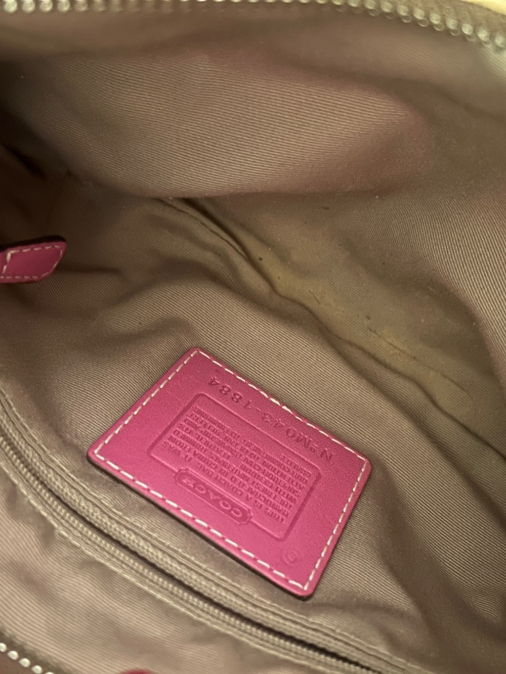 COACH Y2K SoHo Stripe Shoulder Bag - Picture 5 of 6